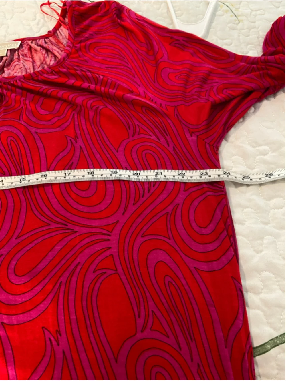 Pretty Michael Kors three-quarter sleeve top, size 1X